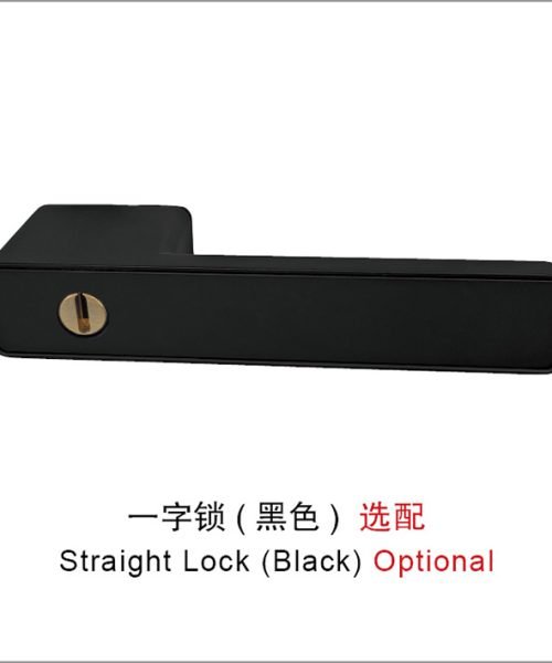 五金 一字锁(黑色) 选配